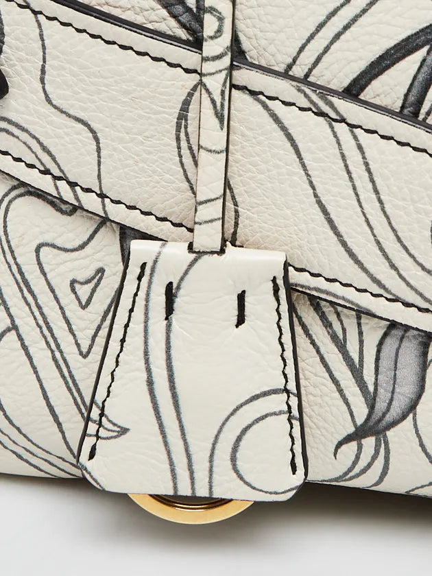 PRADA LIMITED EDITION RABBIT PRINT BAULETTO BAG