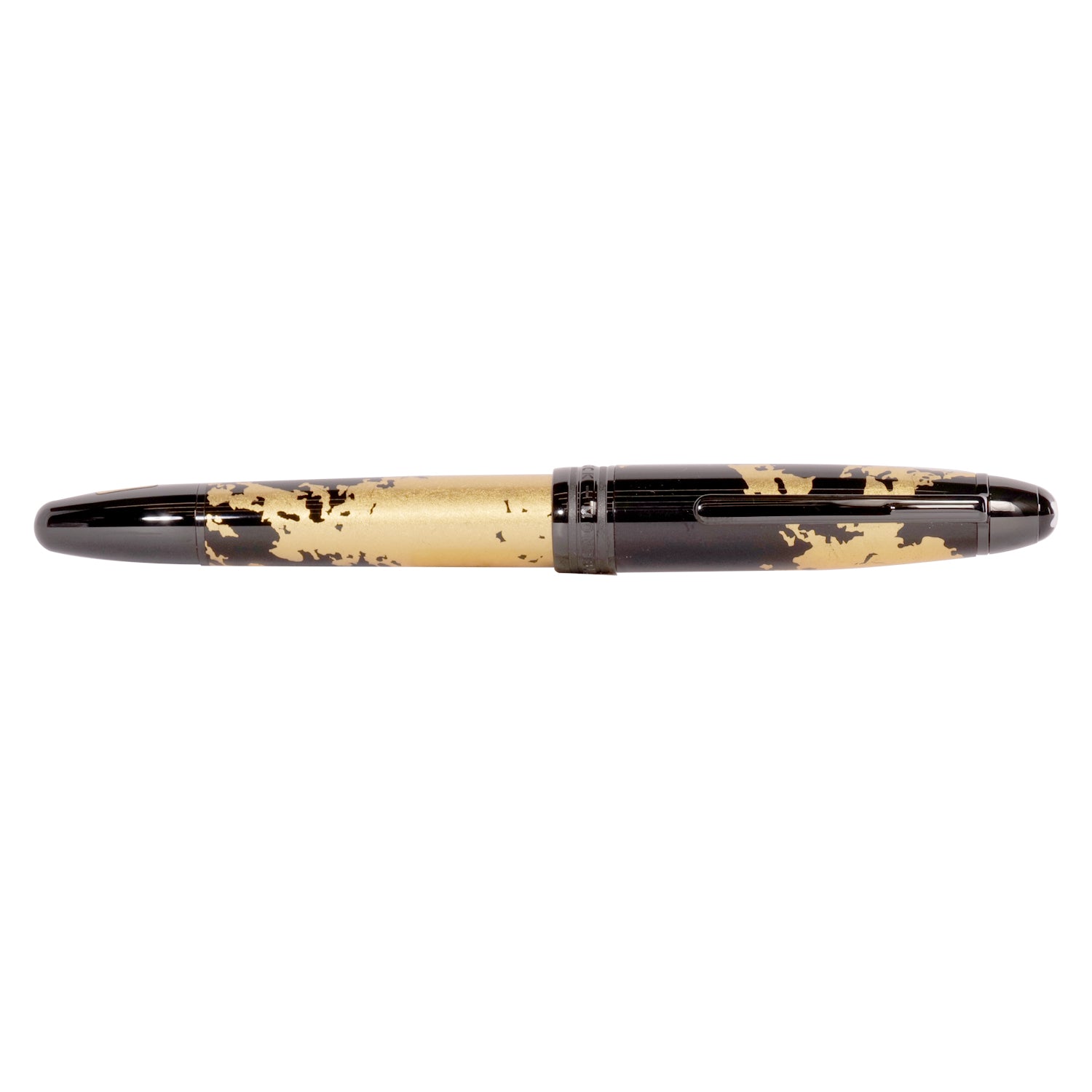 MONT BLANC MEISTERSTUCK CALLIGRAPHY SOLITAIRE FOUNTAIN PEN GOLD LEAF
