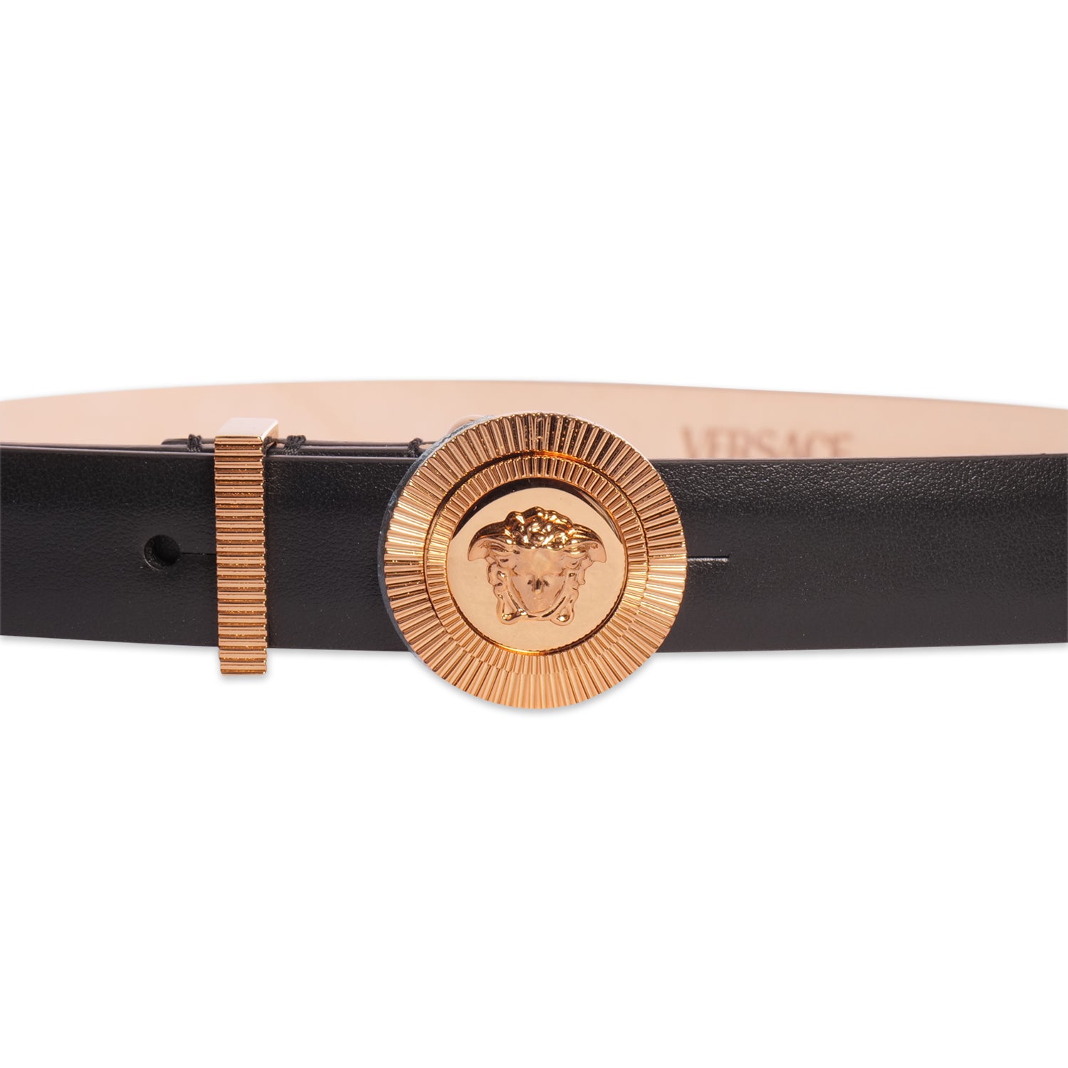 VERSACE CINTURA LEATHER BELT