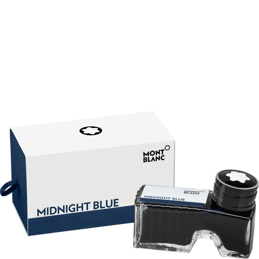 MONT BLANC MIDNIGHT BLUE INK BOTTLE