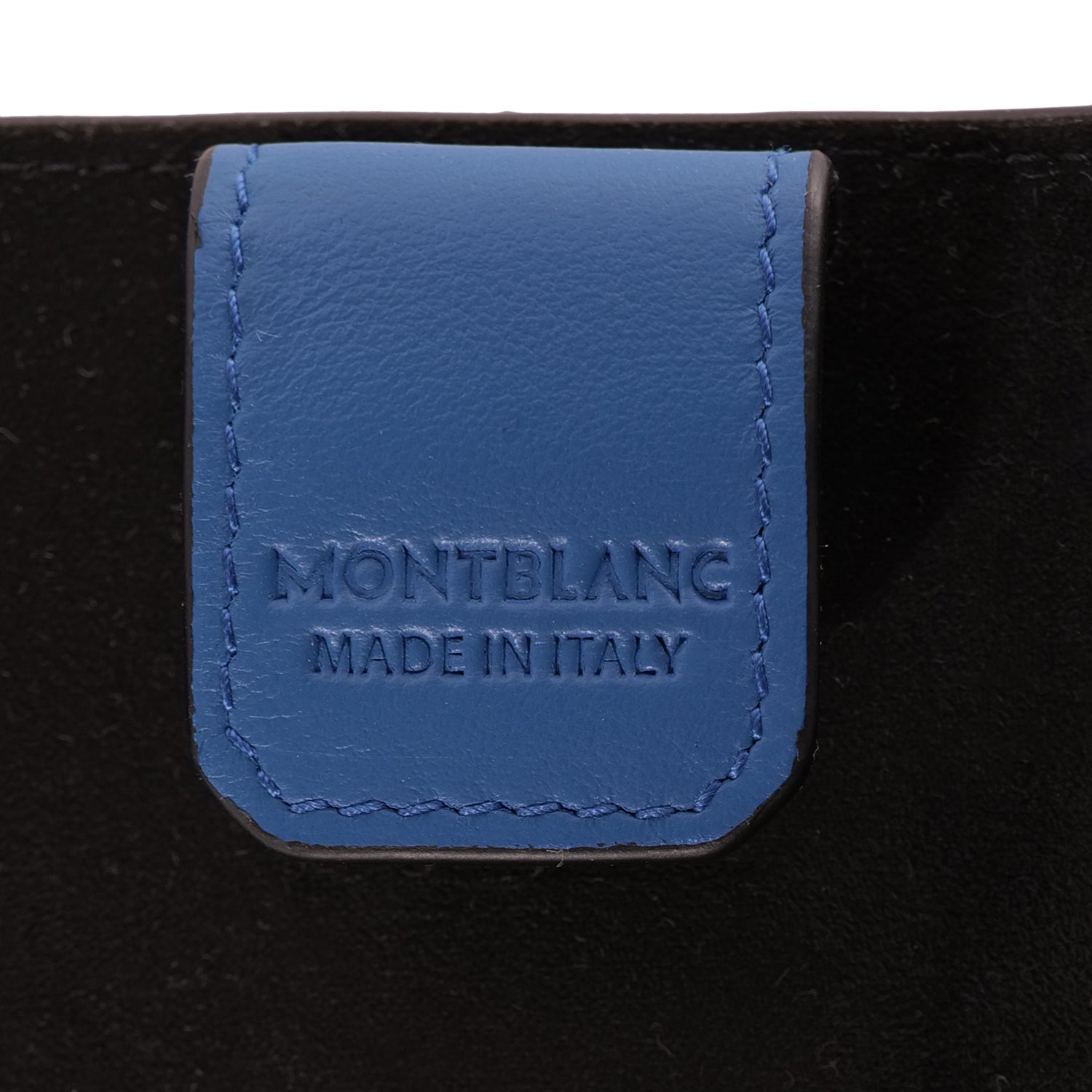 MONT BLANC POUCH IN CLAY BLUE