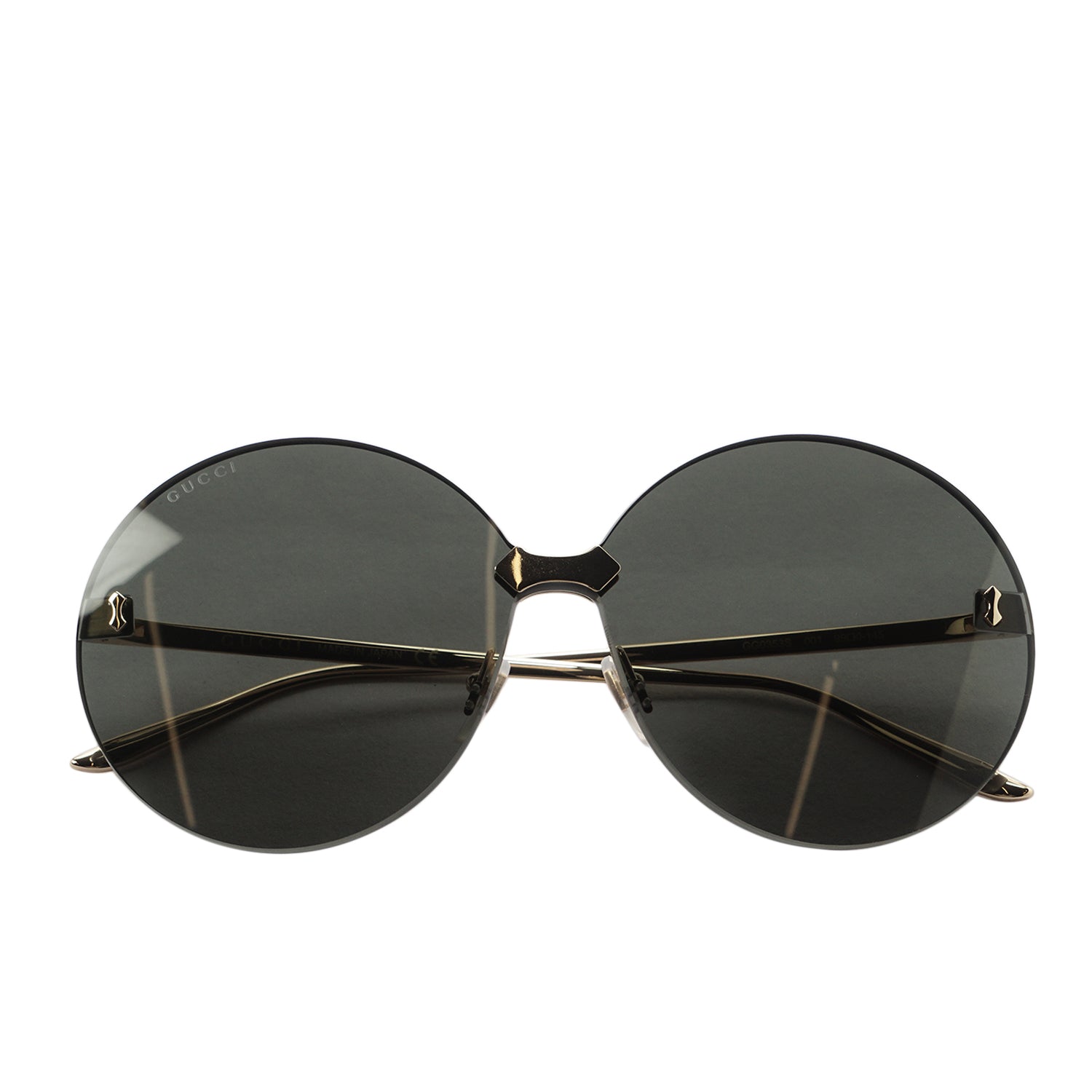 GUCCI: Glasses women - Grey | GUCCI sunglasses GG1203S online at GIGLIO.COM