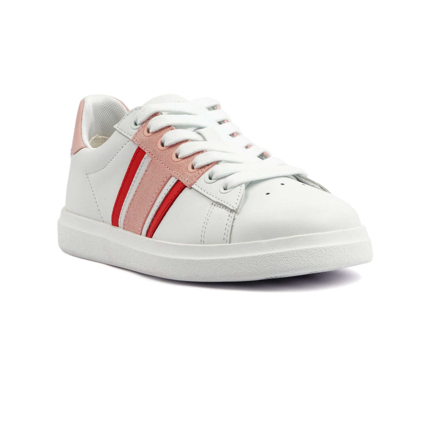 TORY BURCH HOWELL T-SADDLE COURT IN WHITE