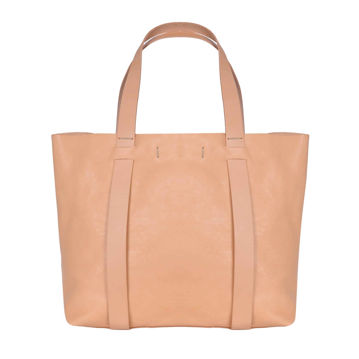 IL BISONTE  WOMEN'S TOTE HANDBAG IN NATURAL COWHIDE LEATHER