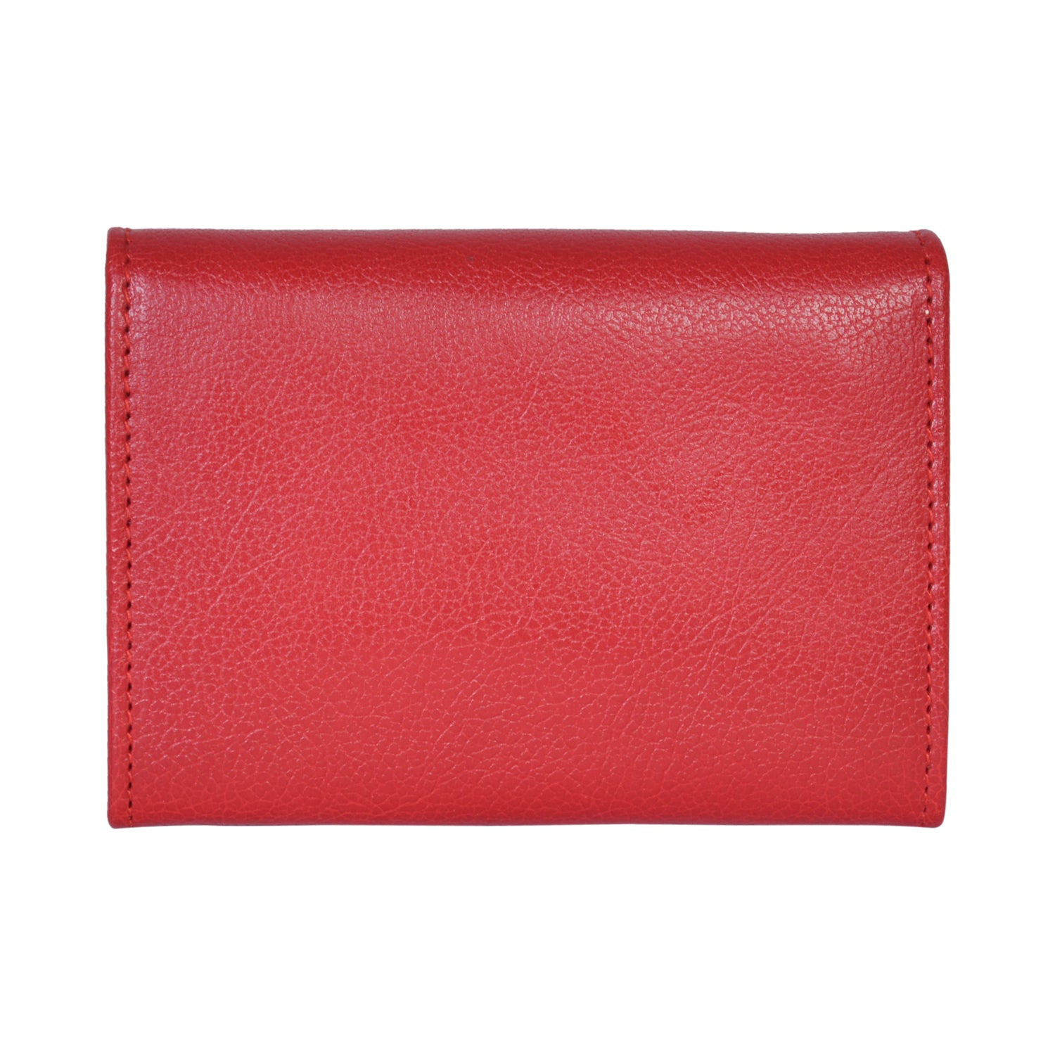 IL BISONTE LIBERTY WOMEN'S  WALLET  IN RED GRAIN COWHIDE LEATHER