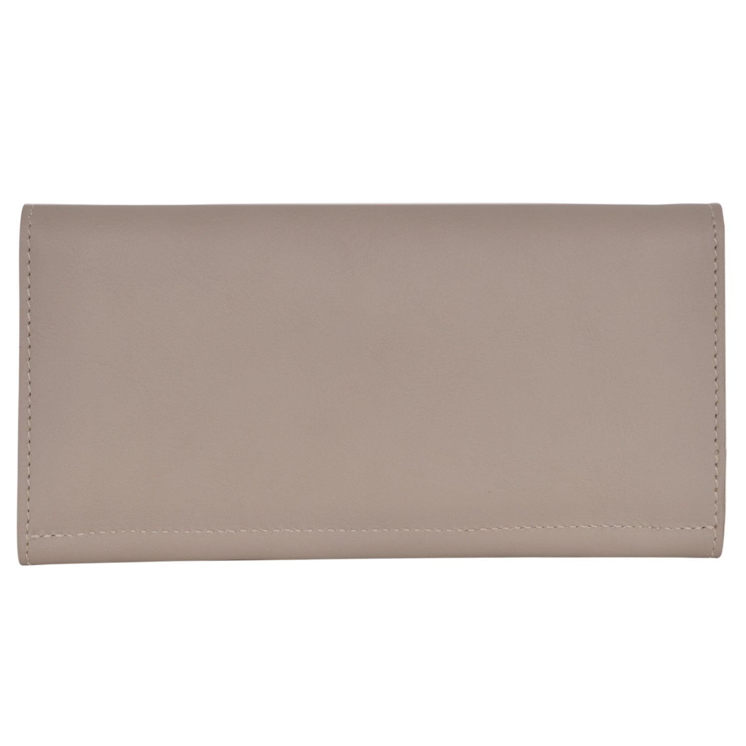 IL BISONTE WOMEN'S TRI-FOLD WALLET IN NATURAL  COWHIDE LEATHER