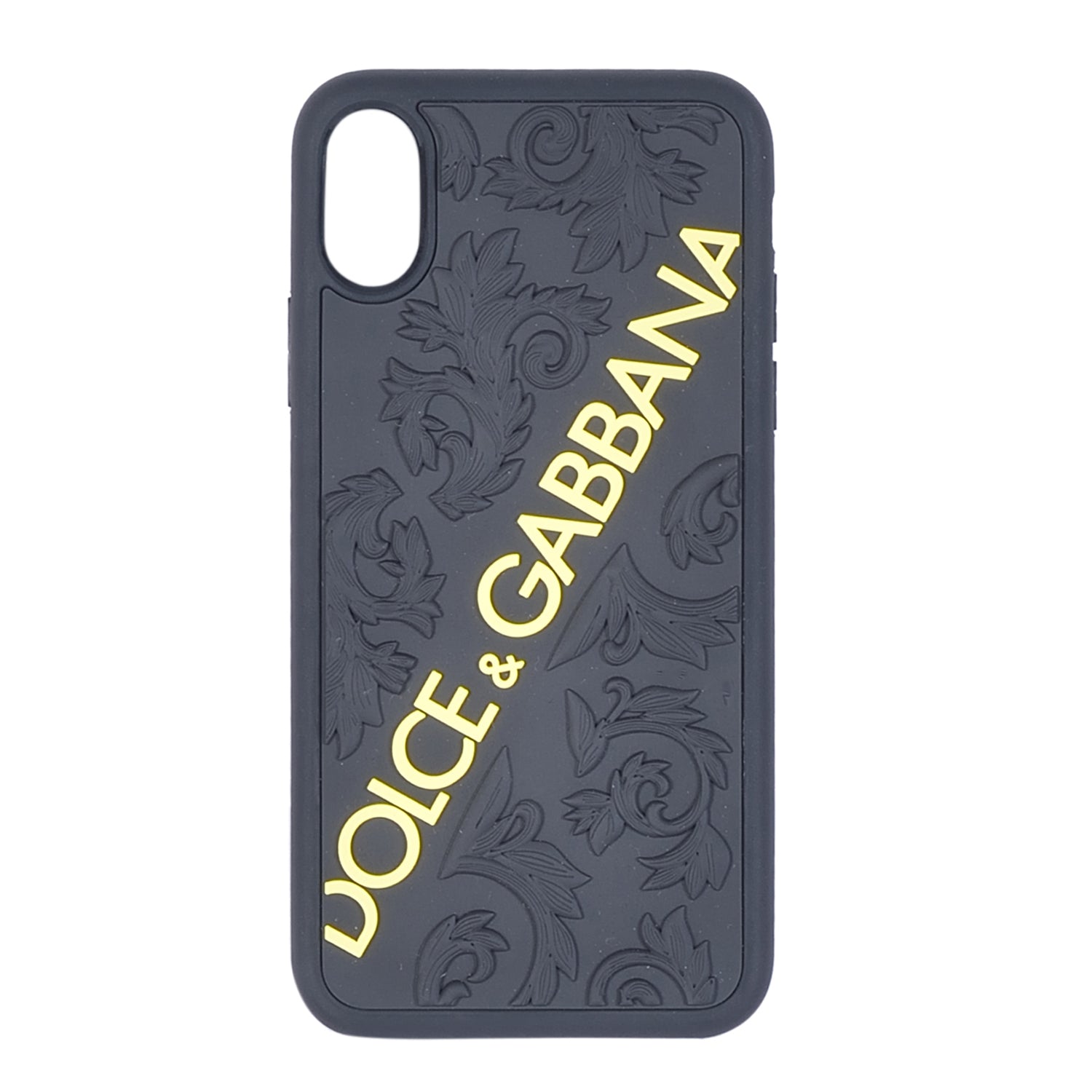 DOLCE & GABBANA Black iPhone X Cover