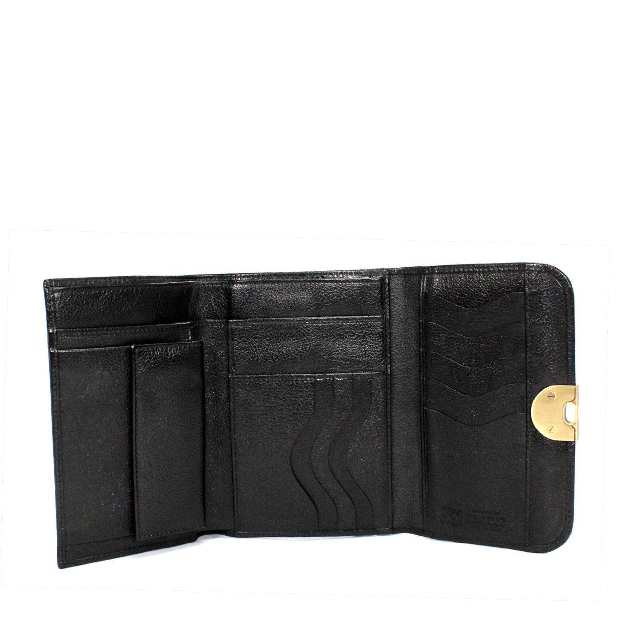 Il Bisonte Tri-Fold Thin Folio Wallet