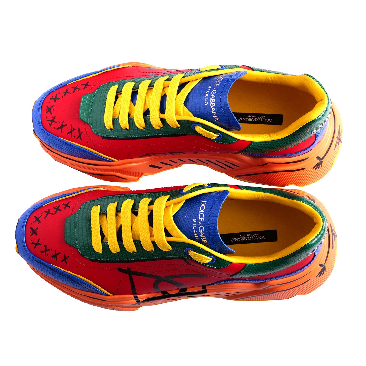 D&G DAYMASTER LOW-TOP SNEAKERS