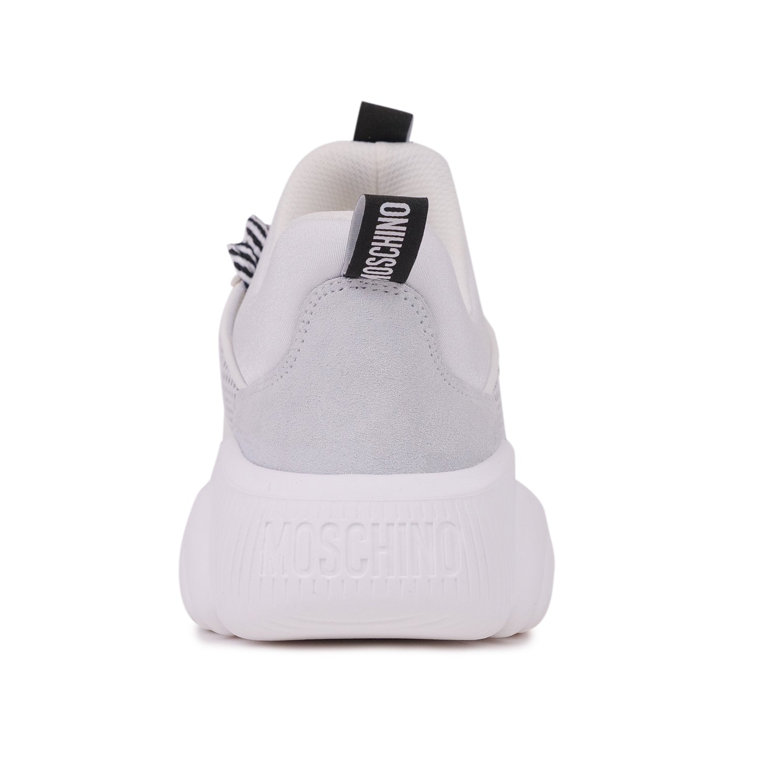 MOSCHINO TEDDY SNEAKERS IN WHITE